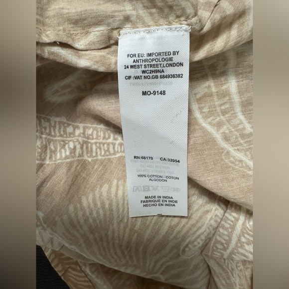 Anthropologie Olliari Beaded Puff-Sleeve Mini Dress - Picture 8 of 10